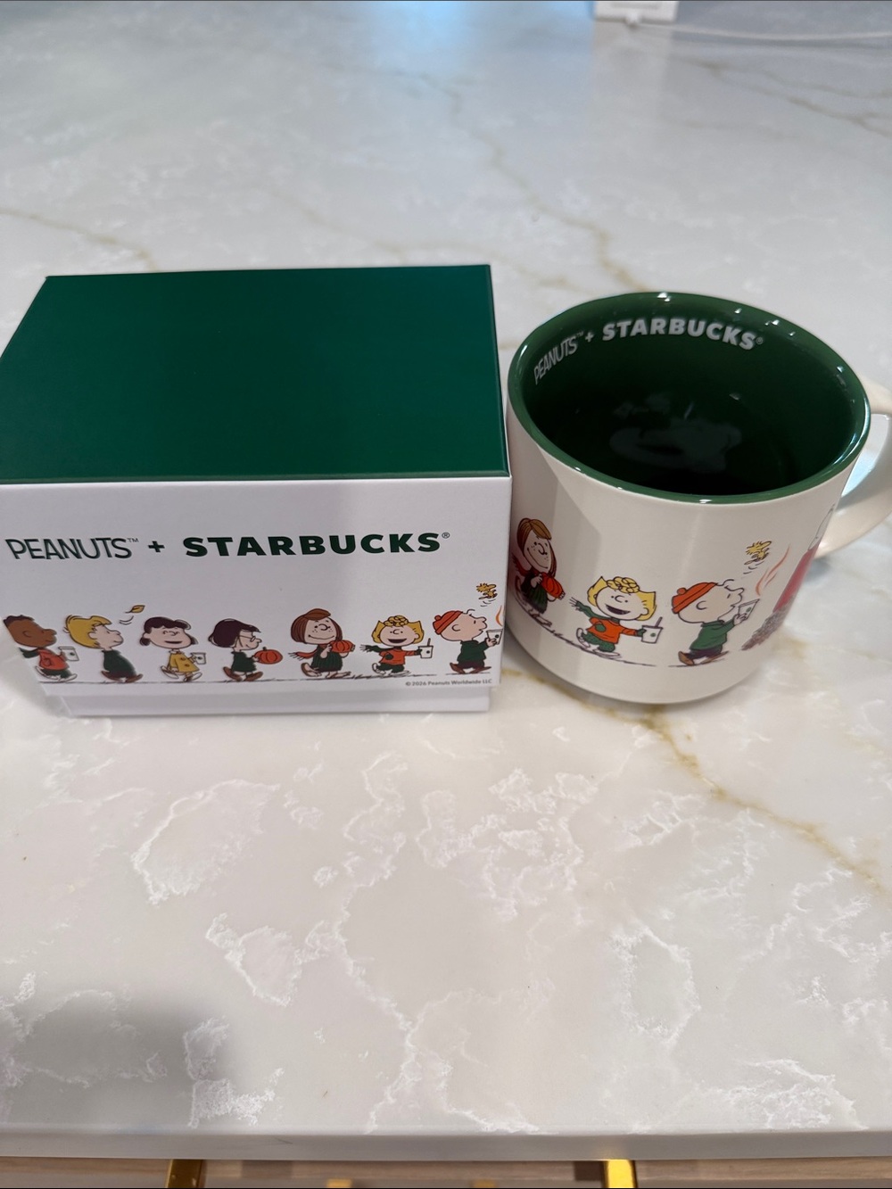 NEW Starbucks Snoopy Coffee Mug 14 oz